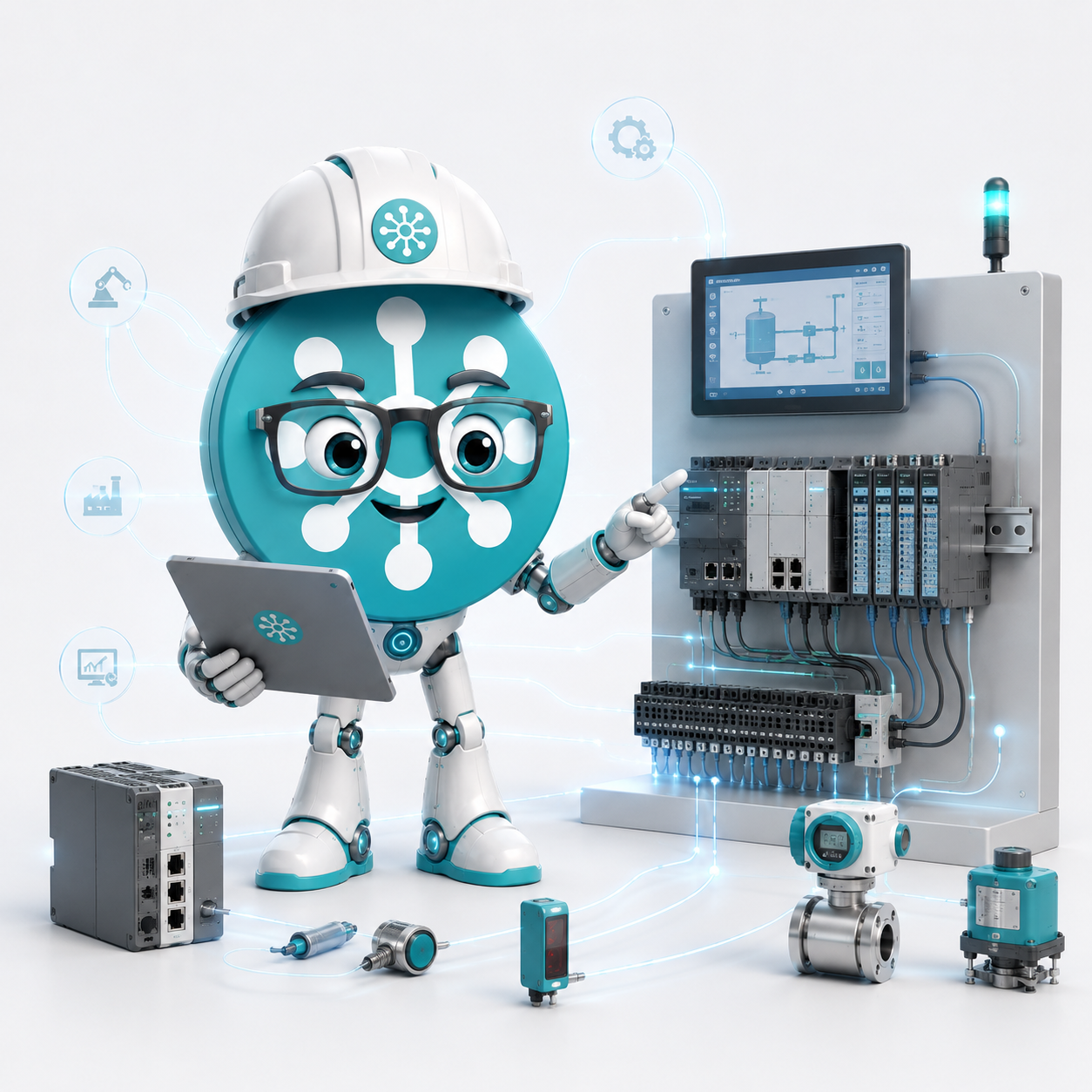 Formación en automatización industrial, PLC y SCADA para empresas
