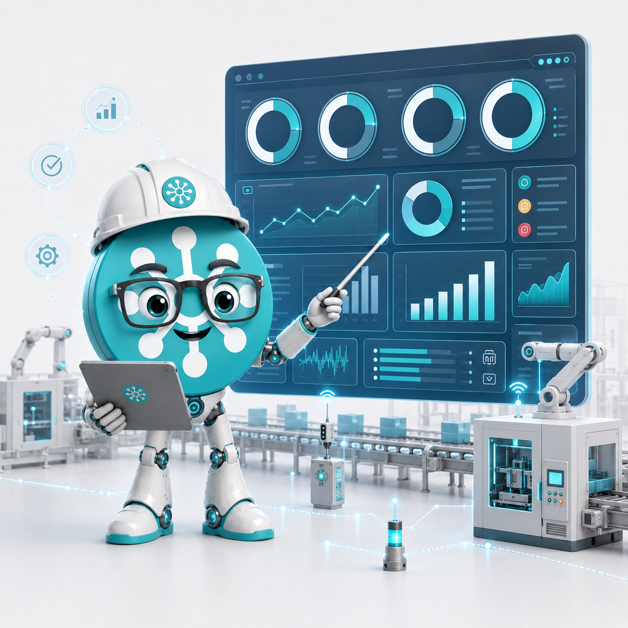 Capacitación en OEE, productividad y datos industriales