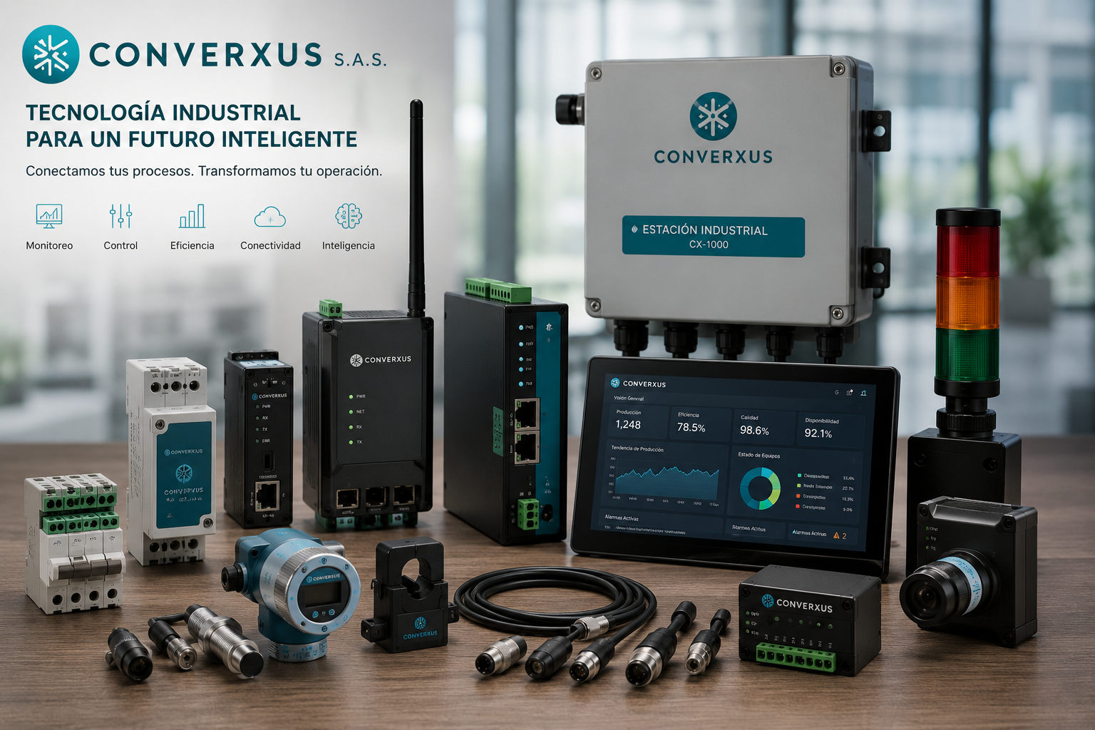 Suministro técnico industrial de sensores PLC HMI variadores instrumentación y componentes
